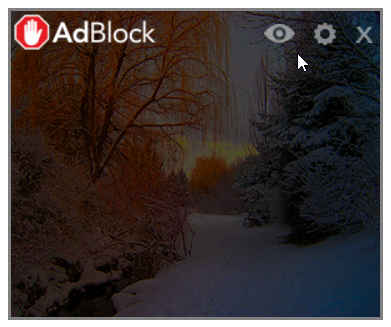 Picture controls that appear when you move your cursor over a picture